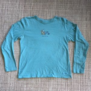 Life is Good long sleeve tee